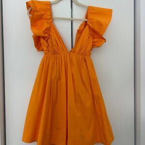 For Love and Lemons Clementine Mini Dress